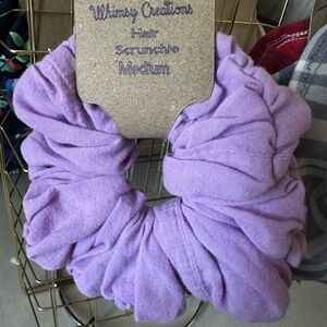 Whimsy Creations Lavender Hair Scrunchie Medium